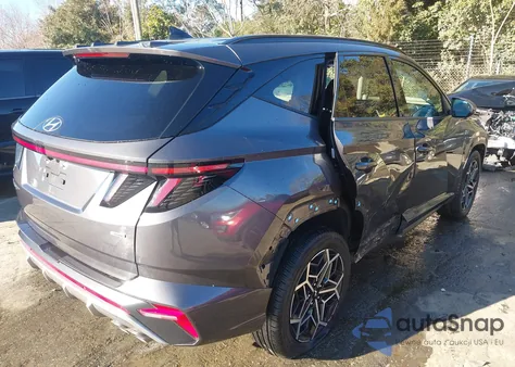 2022 Hyundai Tucson N Line z USA, uszkodzony, nr VIN KM8JFCAE2NU115788